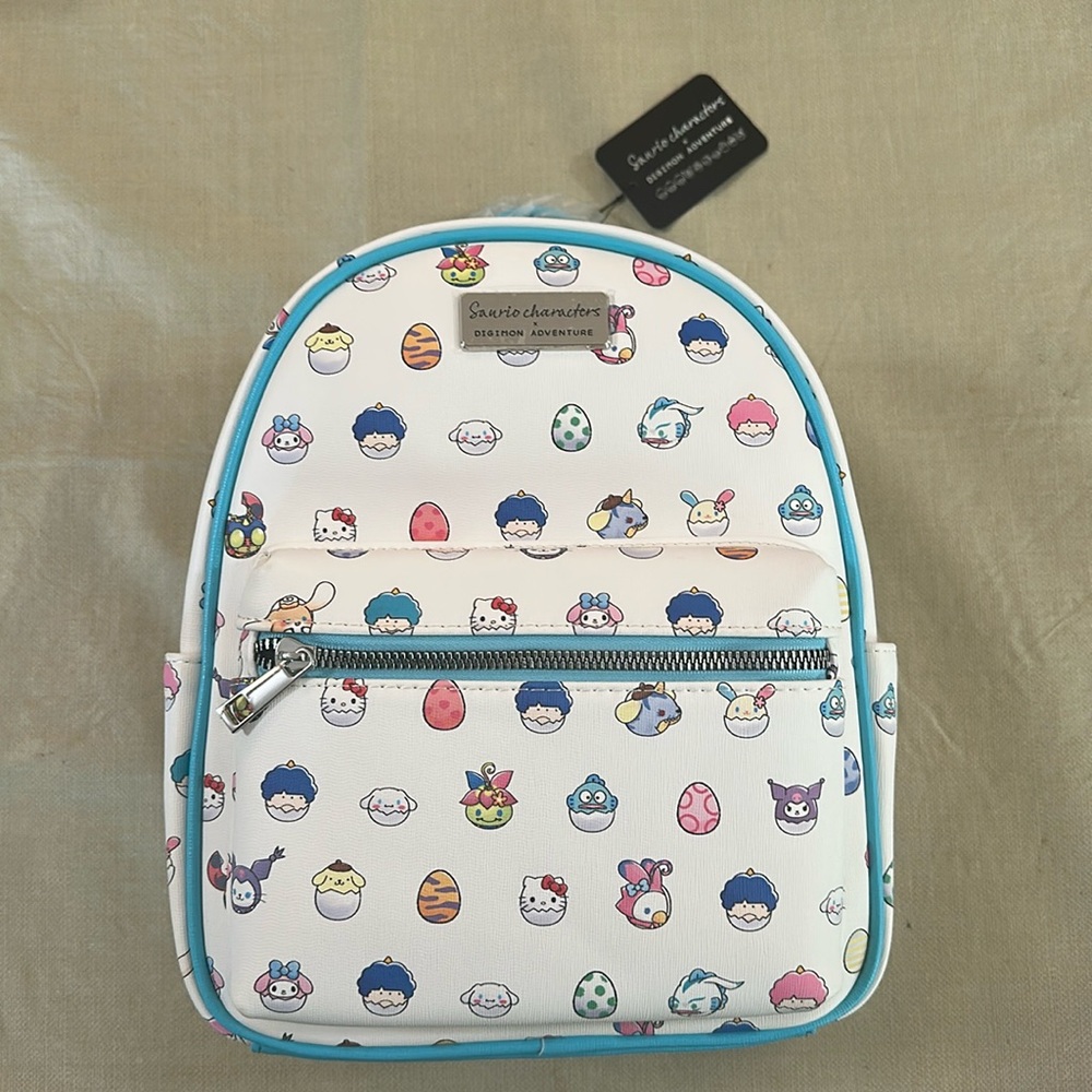 Sanrio x Digimon Digi-Eggs Mini Backpack